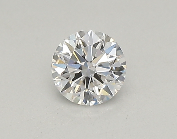 Actual 0.26 carat D Round lab-grown diamond