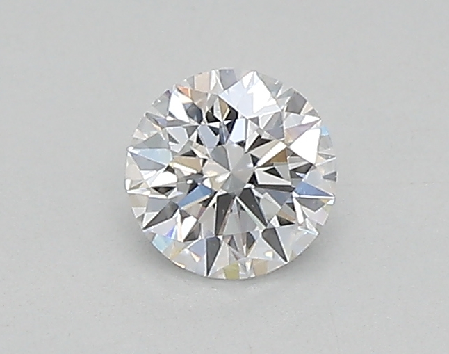 Actual 0.26 carat D Round lab-grown diamond
