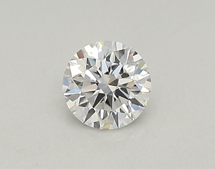 Actual 0.24 carat D Round lab-grown diamond