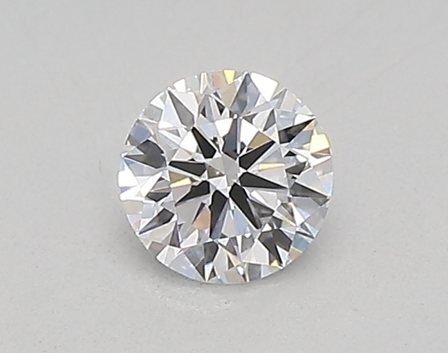 Actual 0.26 carat D Round lab-grown diamond