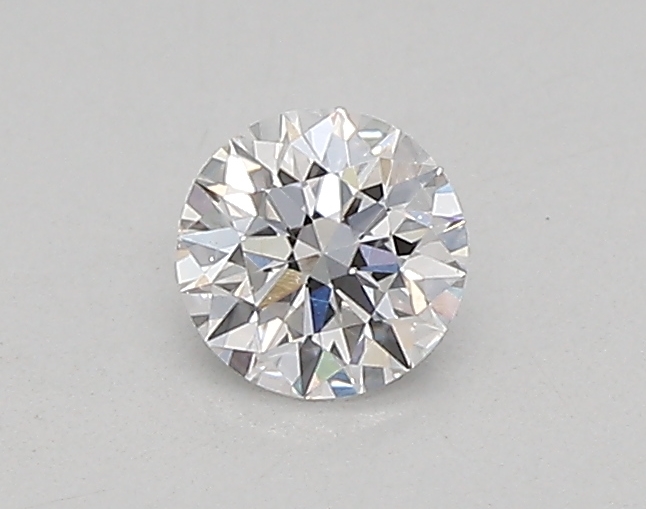 Actual 0.24 carat D Round lab-grown diamond