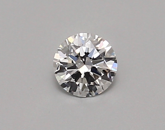 0.28 carat round lab-grown diamond