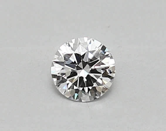 0.28 carat round lab-grown diamond