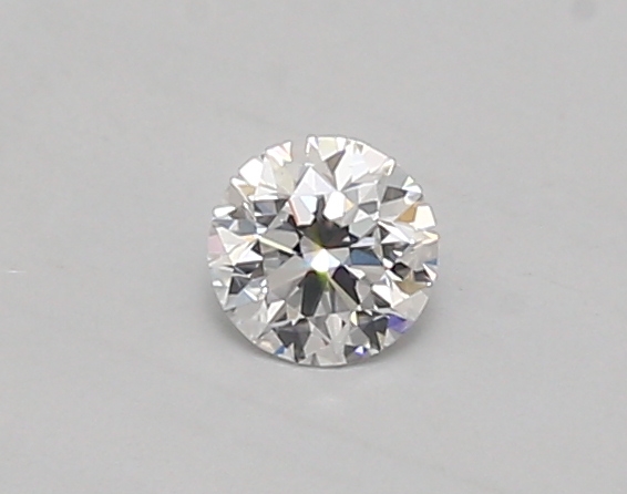 0.28 carat round lab-grown diamond