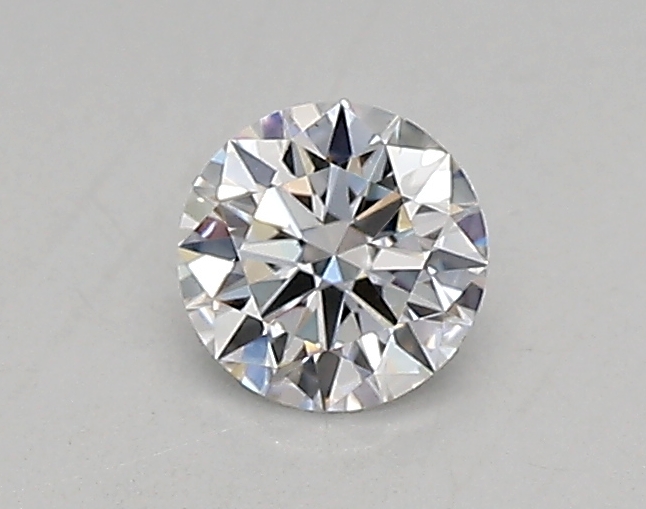 0.27 carat round lab-grown diamond
