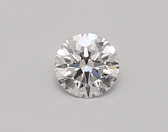 0.29 carat round lab-grown diamond