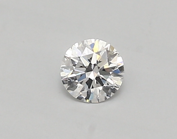 Actual 0.26 carat D Round lab-grown diamond