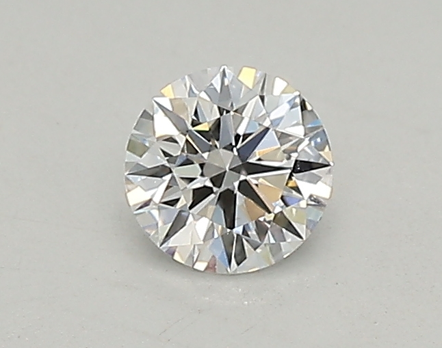 Actual 0.26 carat D Round lab-grown diamond