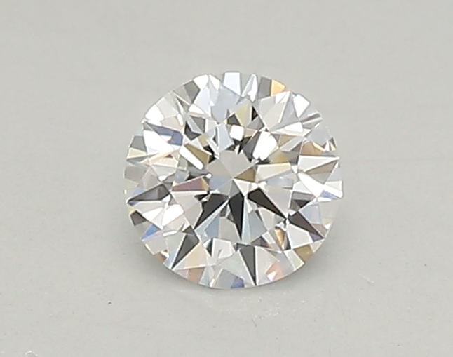 Actual 0.26 carat D Round lab-grown diamond