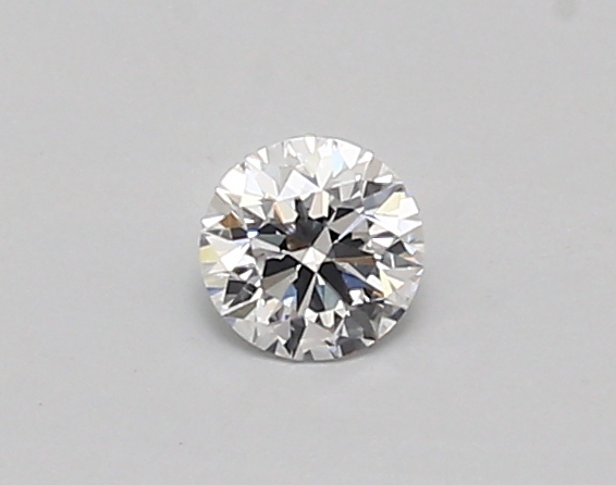 0.28 carat round lab-grown diamond