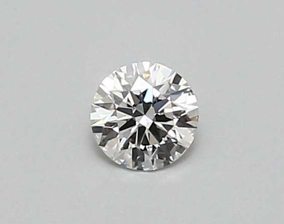 Actual 0.27 carat D Round lab-grown diamond