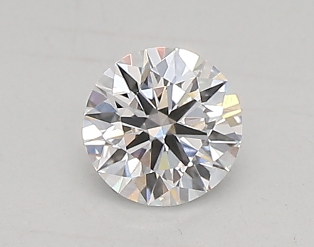 Actual 0.26 carat D Round lab-grown diamond