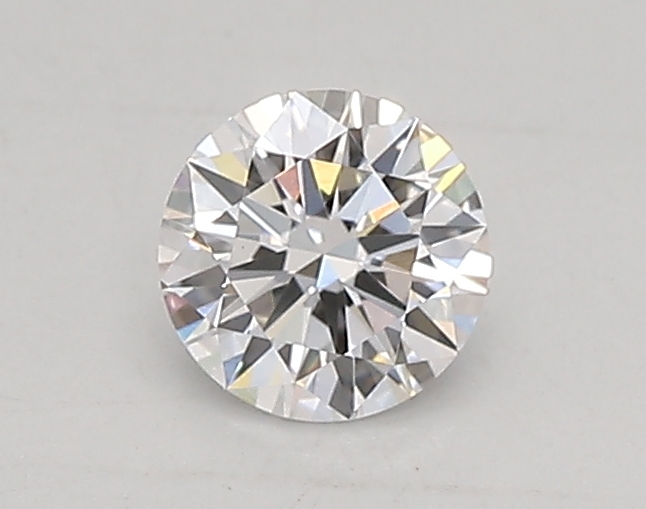 0.28 carat round lab-grown diamond