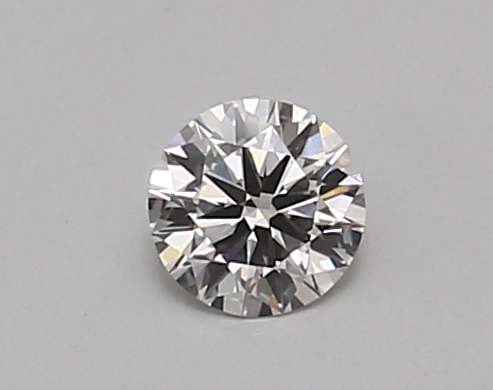 0.27 carat round lab-grown diamond