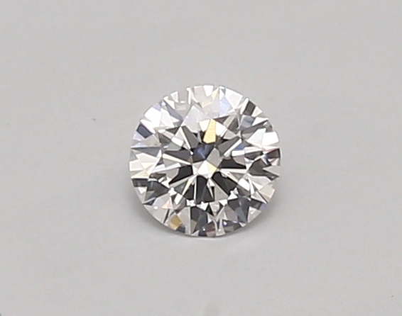Actual 0.28 carat D Round lab-grown diamond