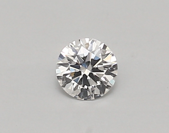 Actual 0.26 carat D Round lab-grown diamond