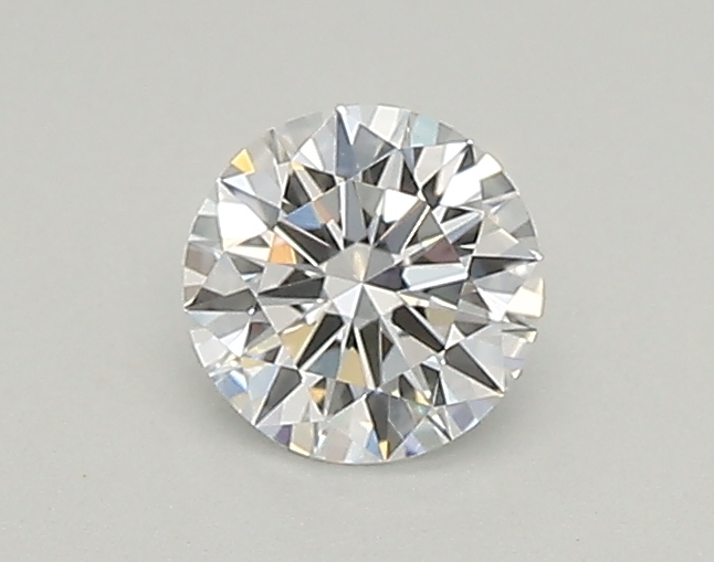Actual 0.26 carat D Round lab-grown diamond