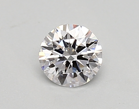 Actual 0.26 carat D Round lab-grown diamond
