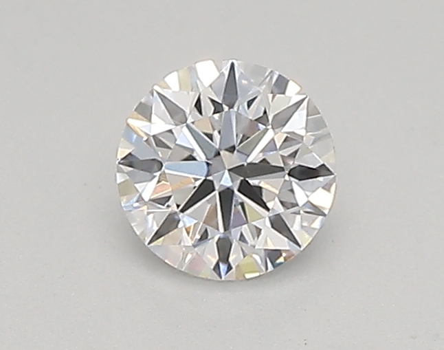 Actual 0.26 carat D Round lab-grown diamond
