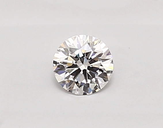 Actual 0.27 carat D Round lab-grown diamond