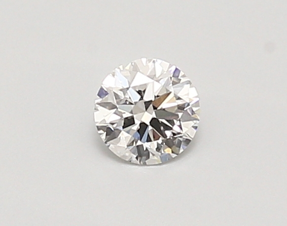 0.28 carat round lab-grown diamond