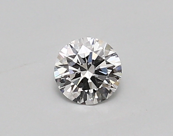 0.29 carat round lab-grown diamond