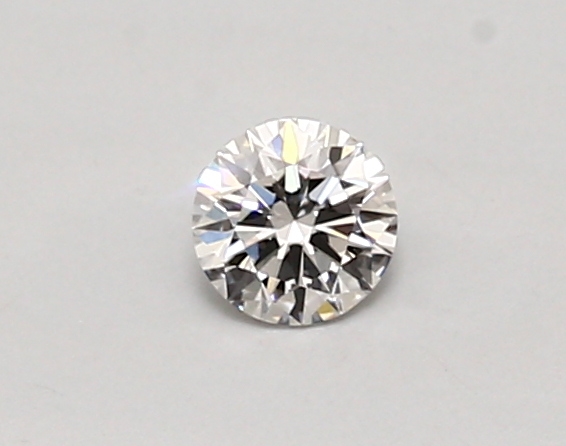 0.28 carat round lab-grown diamond
