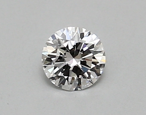 0.27 carat round lab-grown diamond