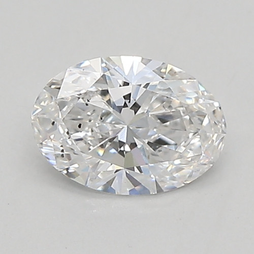 0.57 carat e SI1 EX Cut IGI oval diamond