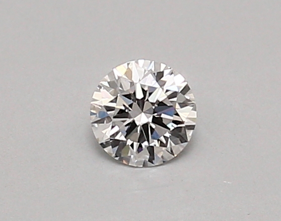 0.28 carat round lab-grown diamond