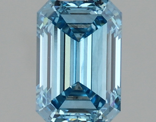 1.02 carat fancy vivid  blue VS2 EX Cut IGI emerald diamond