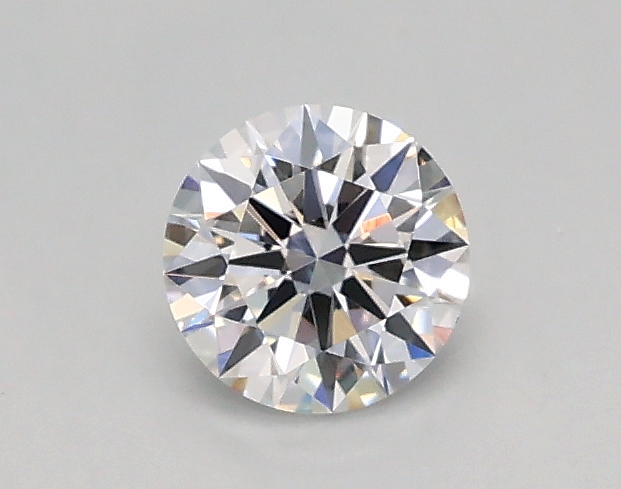 Actual 0.26 carat D Round lab-grown diamond
