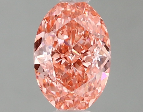 1.02 carat fancy vivid  pink VVS2 EX Cut IGI oval diamond
