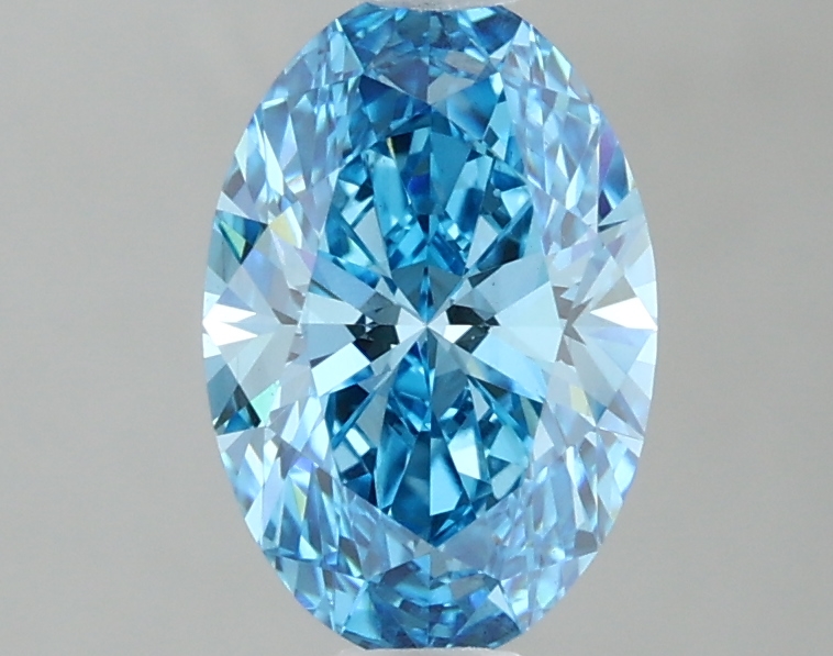 1.44 ct. oval Lab Grown Diamond front image