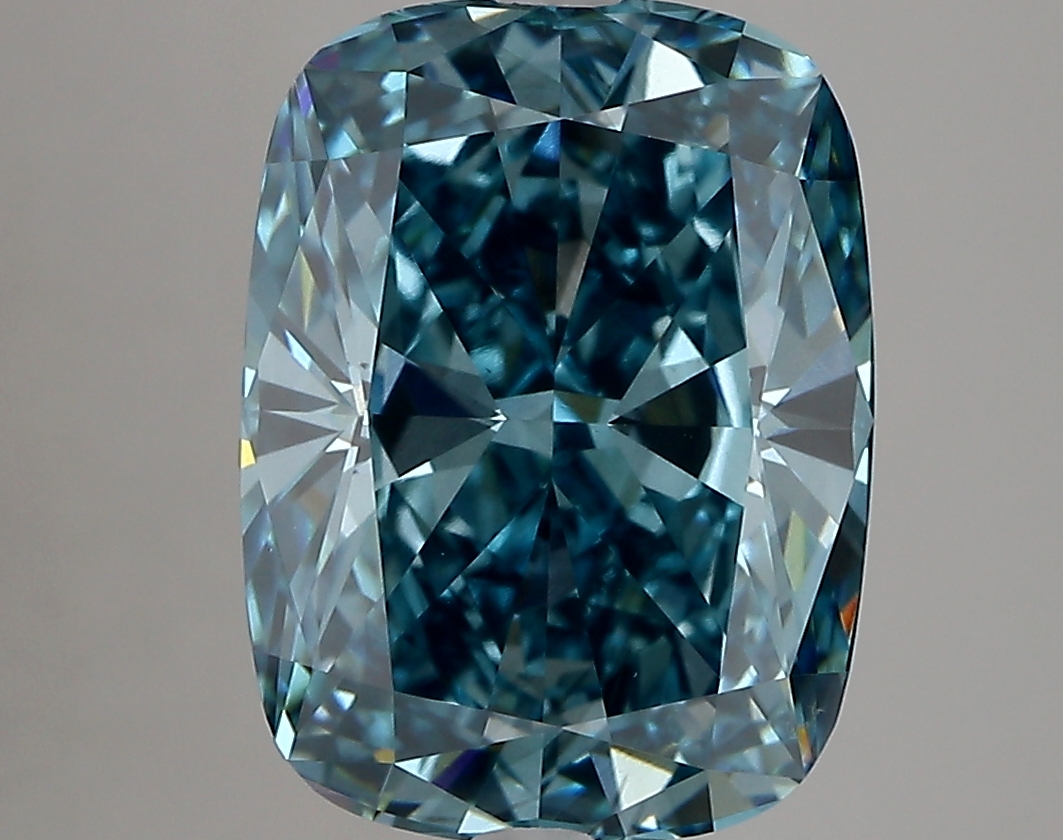 5.03 ct. cushion Lab Grown Diamond front image