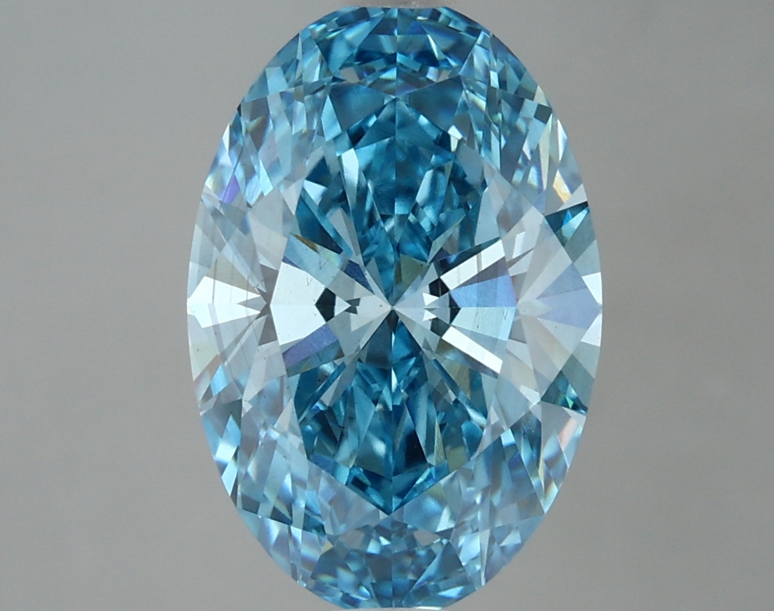 4.04 ct. oval Lab Grown Diamond front image