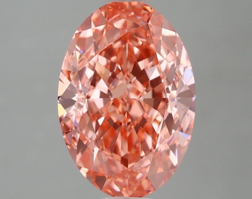 3.03 ct. oval Lab Grown Diamond front image