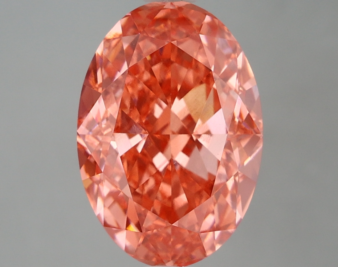 5.73 ct. oval Lab Grown Diamond front image