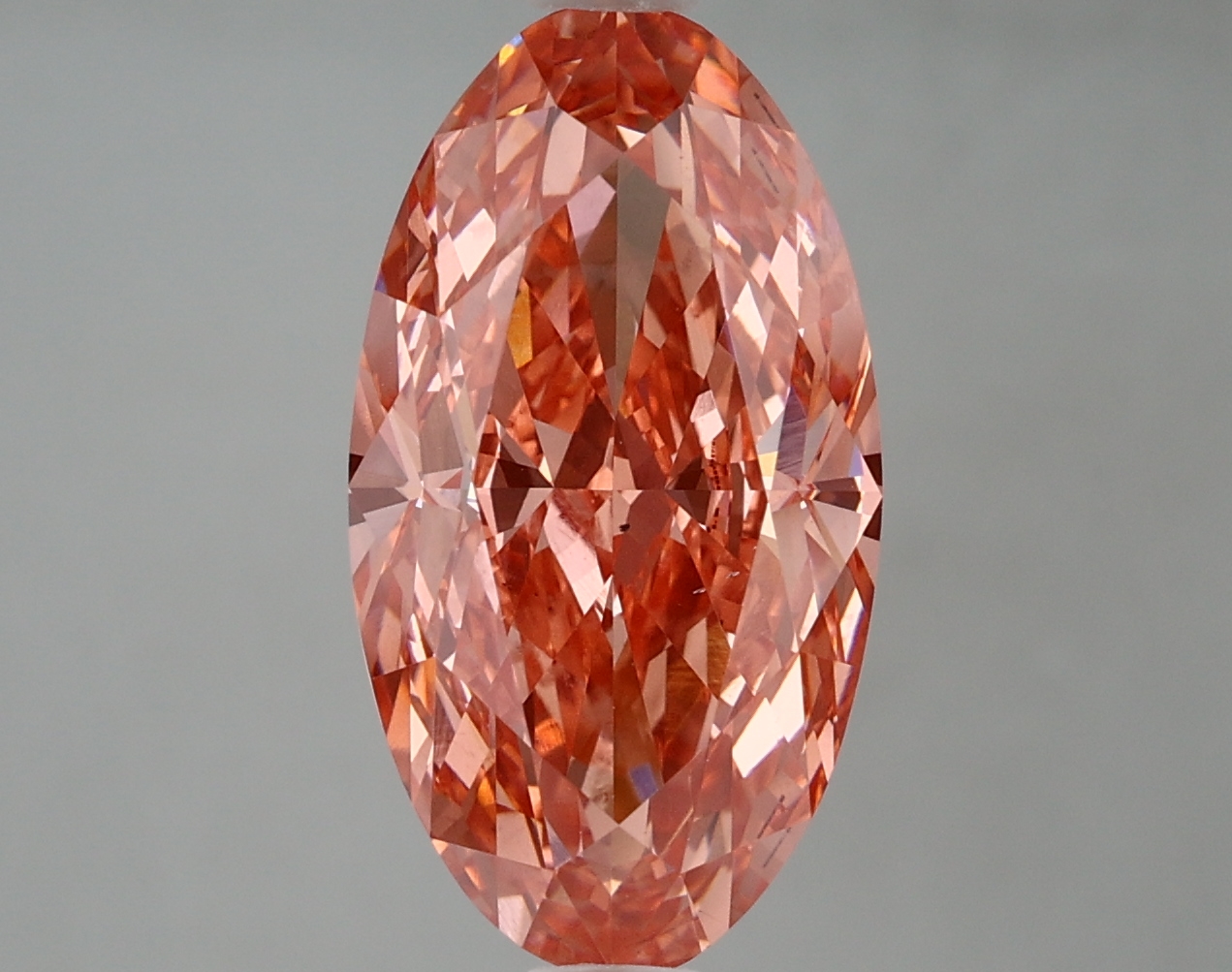 5.68 ct. oval Lab Grown Diamond front image