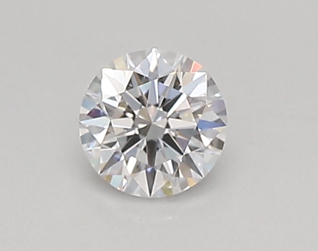 Actual 0.27 carat D Round lab-grown diamond