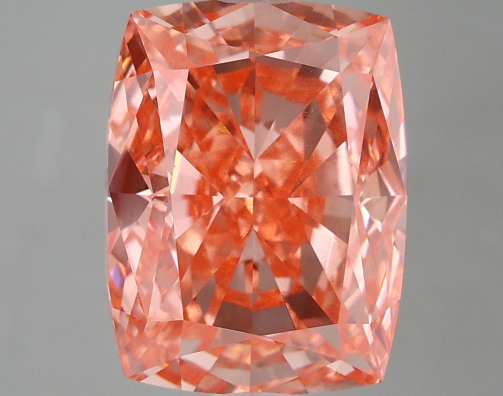 6.07 ct. cushion Lab Grown Diamond front image