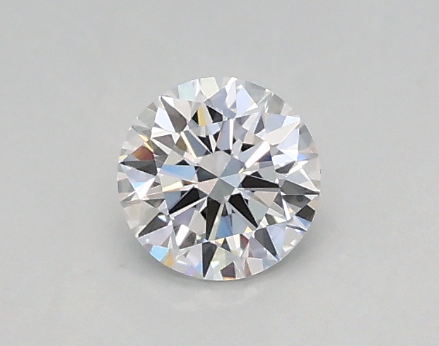 Actual 0.24 carat D Round lab-grown diamond