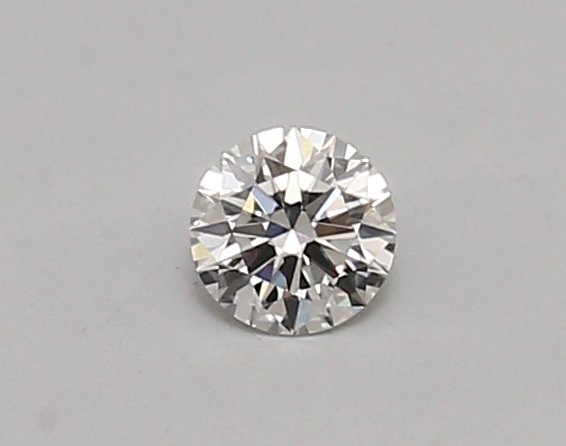 0.28 carat round lab-grown diamond