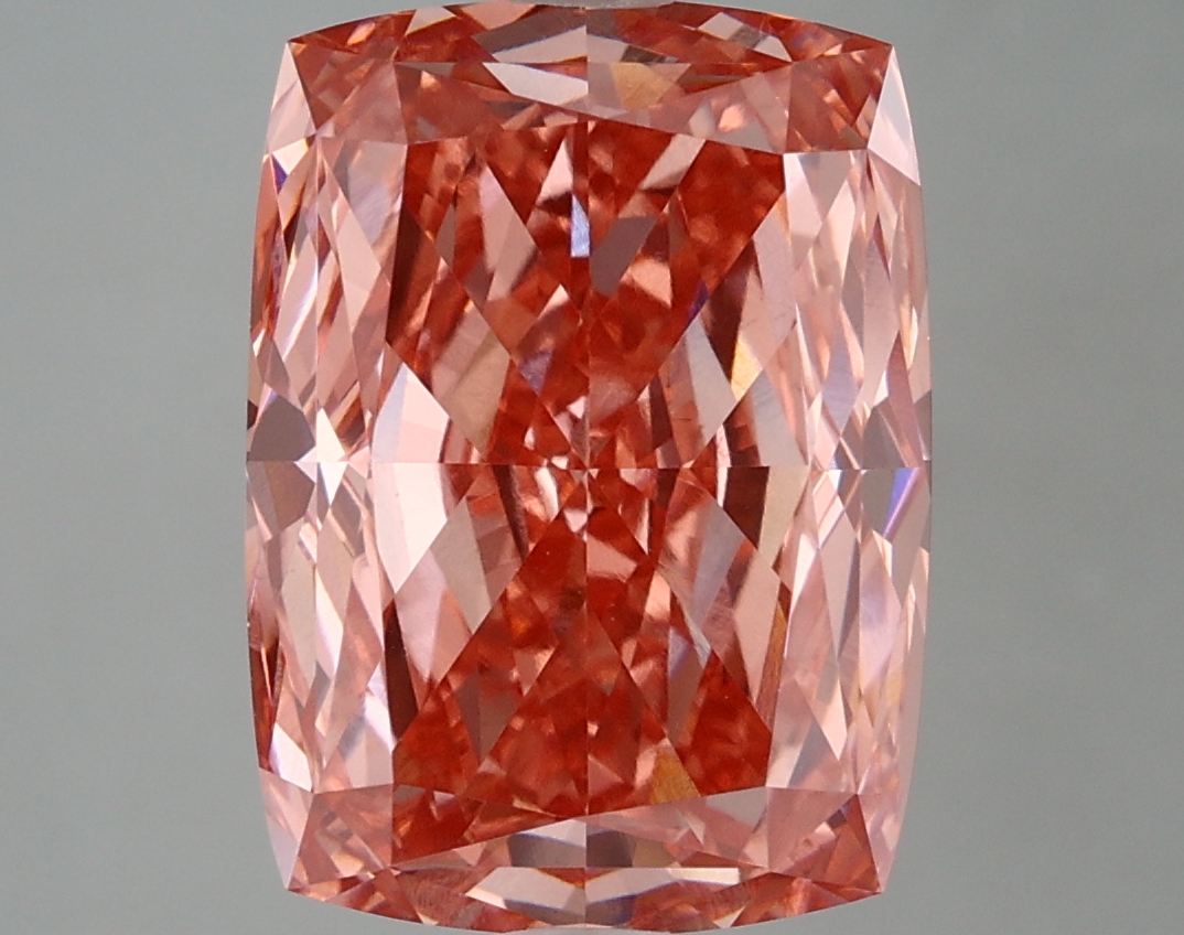 7.12 ct. cushion Lab Grown Diamond front image
