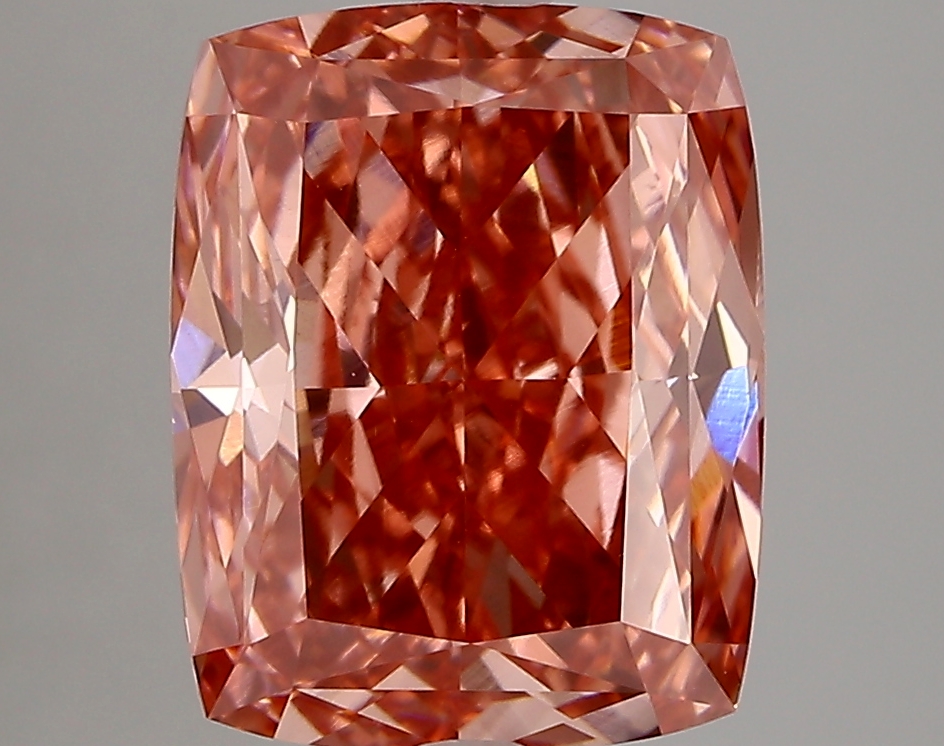 4.67 ct. cushion Lab Grown Diamond front image