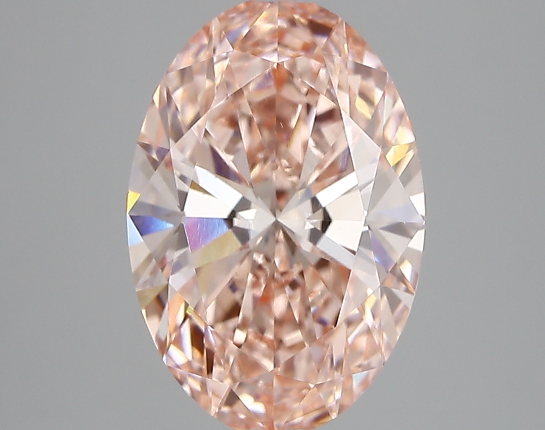 3.28 ct. oval Lab Grown Diamond front image