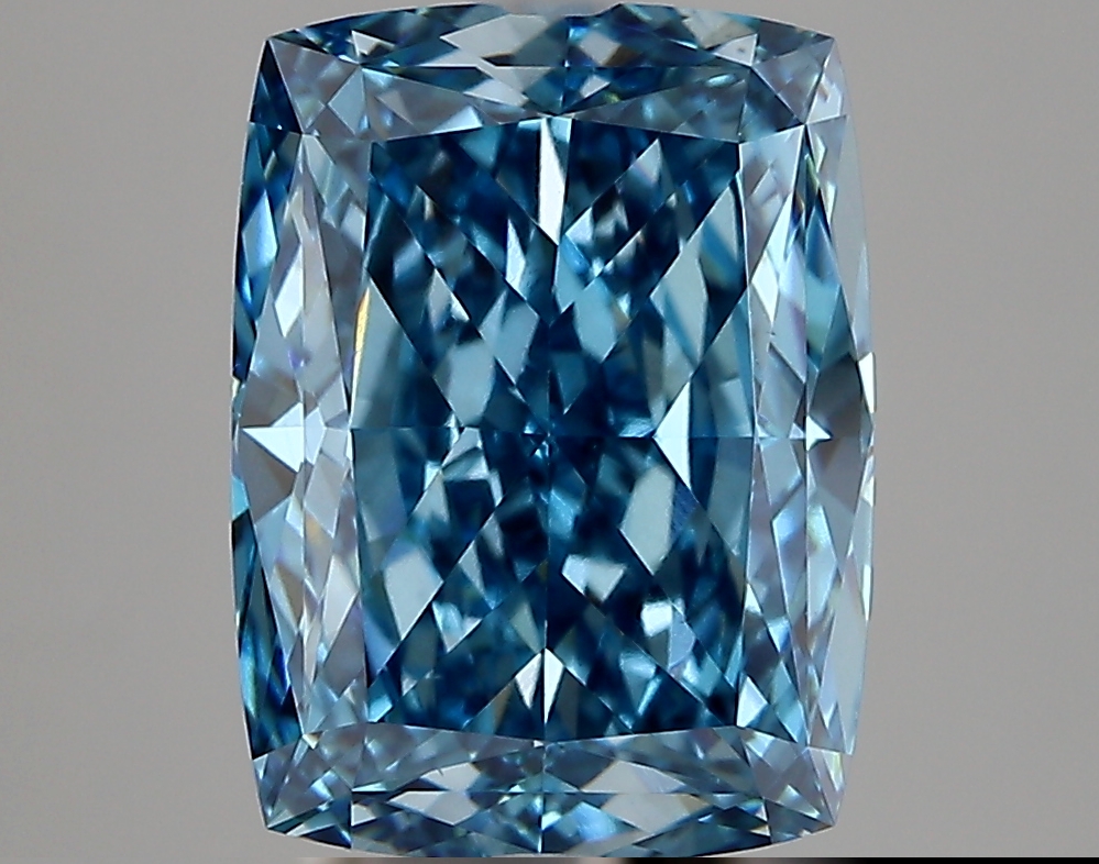 4.75 ct. cushion Lab Grown Diamond front image