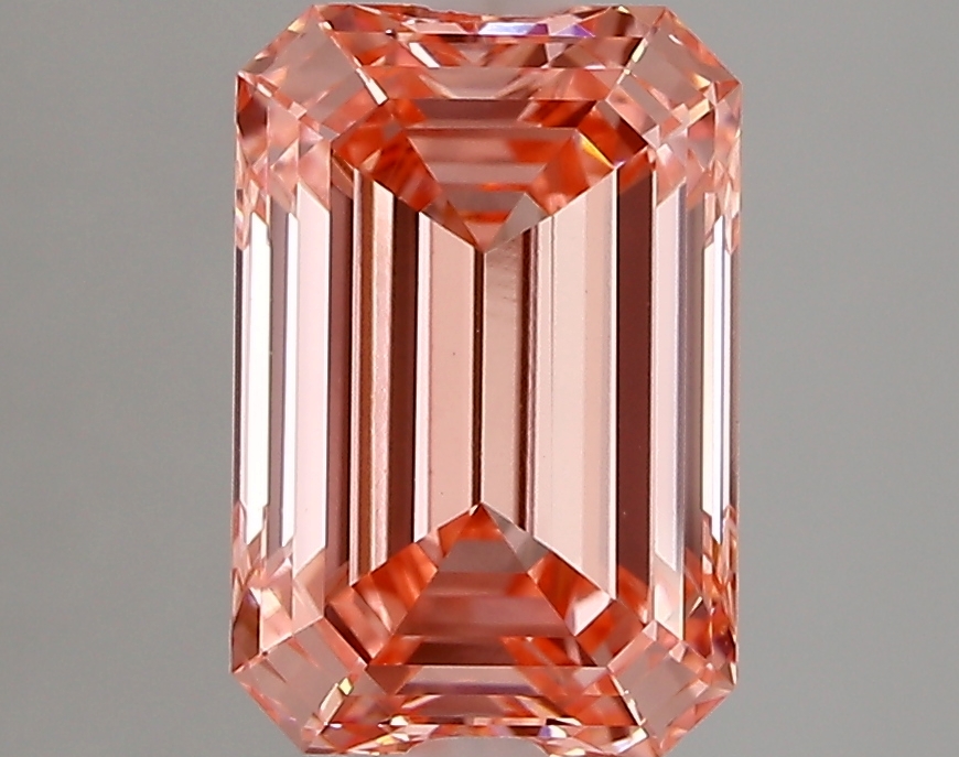 2.75 ct. emerald Lab Grown Diamond front image