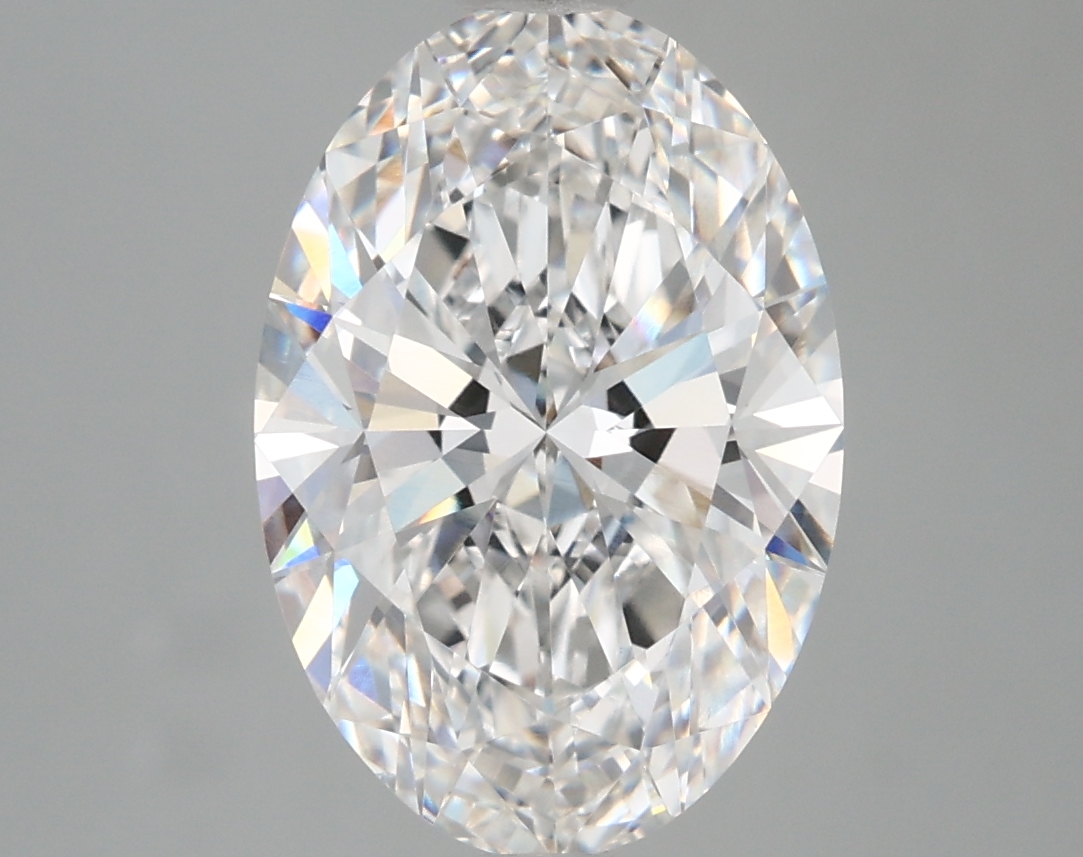 4.02 ct. oval Lab Grown Diamond front image