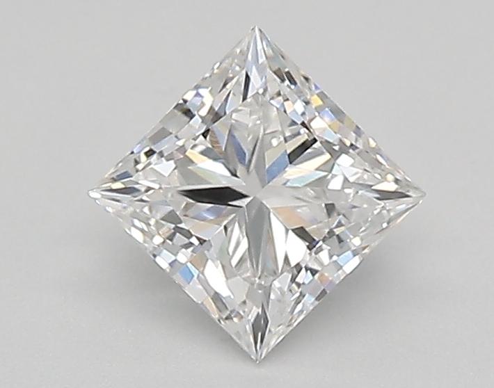 0.72 ct. princess Lab Grown Diamond front image